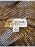 St. John Tweed Brown Ivory Formal Skirt Size 2 - photo 3