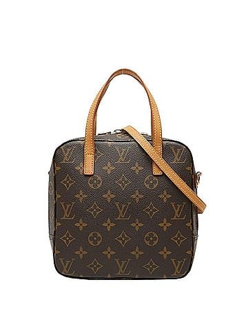 Louis Vuitton Louis Vuitton Monogram Spontini Handbag Shoulder Bag 2WAY M47500 Brown Leather Women's LOUIS VUITTON (view 1)
