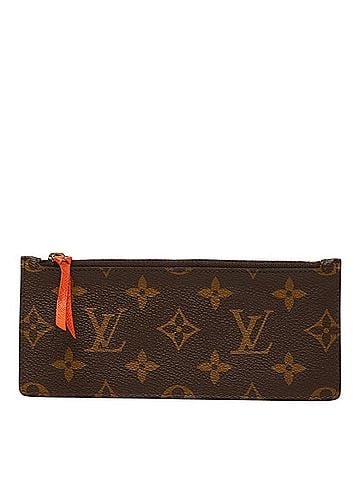 Louis Vuitton Louis Vuitton Monogram Pochette Felicie with attached handbag/pouch, brown, women's. LOUIS VUITTON (view 1)