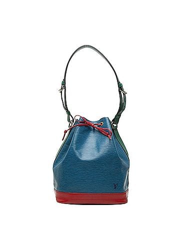 Louis Vuitton Louis Vuitton Epi Noe Tricolor Shoulder Bag M44082 Toledo Blue, Borneo Green, Castilian Red Leather, Women's LOUIS VUITTON (view 1)
