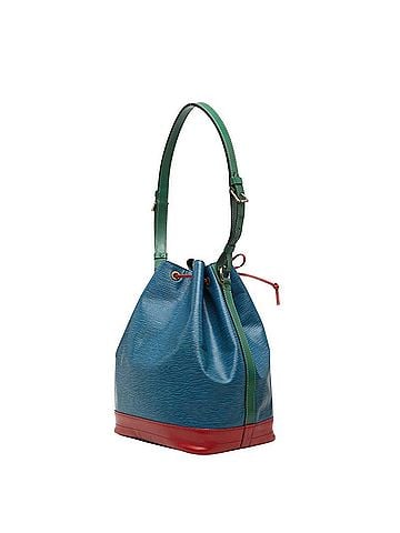 Louis Vuitton Louis Vuitton Epi Noe Tricolor Shoulder Bag M44082 Toledo Blue, Borneo Green, Castilian Red Leather, Women's LOUIS VUITTON (view 2)