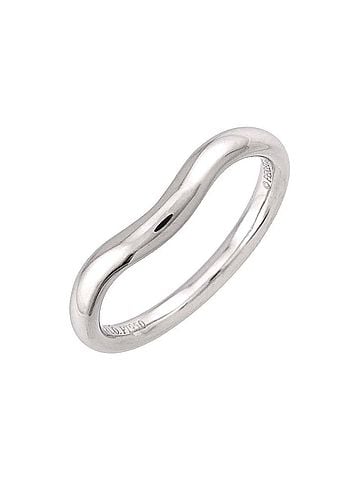 Tiffany & Co. Tiffany & Co. Curved Band Ring (Pt Platinum) (view 1)