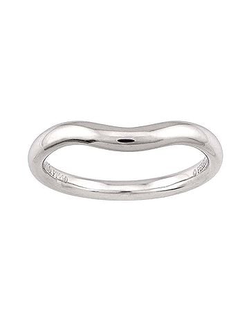 Tiffany & Co. Tiffany & Co. Curved Band Ring (Pt Platinum) (view 2)