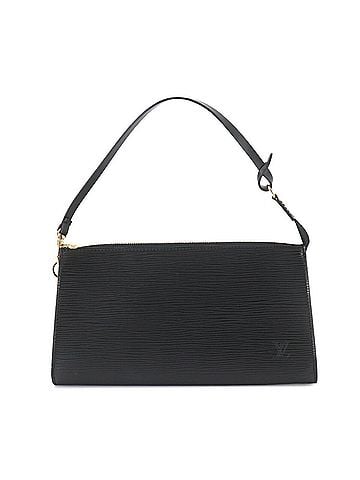 Louis Vuitton Louis Vuitton Epi Pochette Accessoires Handbag, Noir (M52942), Gold Hardware. (view 1)