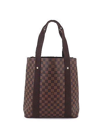 Louis Vuitton Louis Vuitton Damier Cabas Beaubourg Tote Handbag, Ebene, N52006, Gold Hardware (view 1)
