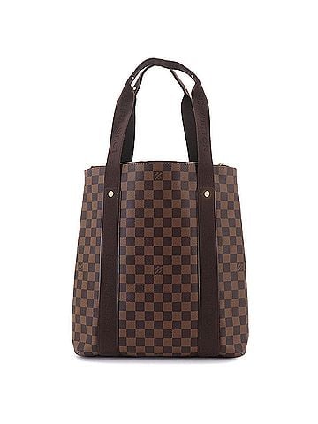 Louis Vuitton Louis Vuitton Damier Cabas Beaubourg Tote Handbag, Ebene, N52006, Gold Hardware (view 2)