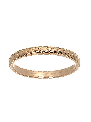 Bvlgari Bulgari BVLGARI Spiga #73 Ring 18K PG Pink Gold 750 SPIGA (view 2)