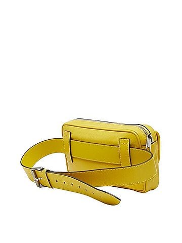 Gucci Gucci Interlocking G Waist Bag Belt 598080 Yellow Leather Women's GUCCI (view 2)
