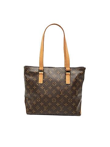 Louis Vuitton Louis Vuitton Monogram Cabas Piano Tote Bag Shoulder M51148 Brown Leather Women's LOUIS VUITTON (view 1)