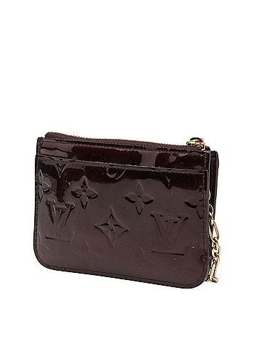 Louis Vuitton Louis Vuitton Monogram Vernis Pochette Clé NM Wallet/Coin Purse M93557 Amarante Purple Patent Leather Women's LOUIS VUITTON (view 2)