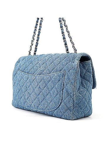 Chanel Chanel chain shoulder bag, Coco Mark, Matelassé, denim, CHANEL handbag, Chanel, (view 2)