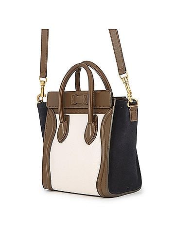 Céline Celine Luggage Nano Shopper 168243 Handbag CELINE 2-way Shoulder Bag Women's (view 2)
