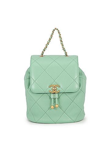 Chanel Chanel Backpack, Coco Mark, Matelassé, Lambskin, AS4866; Handbag, Women's CHANEL (view 1)
