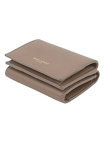 Yves Saint Laurent Yves Saint Laurent Saint Laurent Paris Tri-fold Wallet Compact Leather 678272 SAINT LAURENT PARIS WALLET (view 2)
