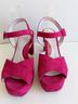 Sole Bliss 100% Suede Pink Heels Size 11 - photo 7
