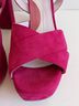 Sole Bliss 100% Suede Pink Heels Size 11 - photo 8