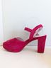Sole Bliss 100% Suede Pink Heels Size 11 - photo 9