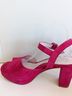 Sole Bliss 100% Suede Pink Heels Size 11 - photo 10