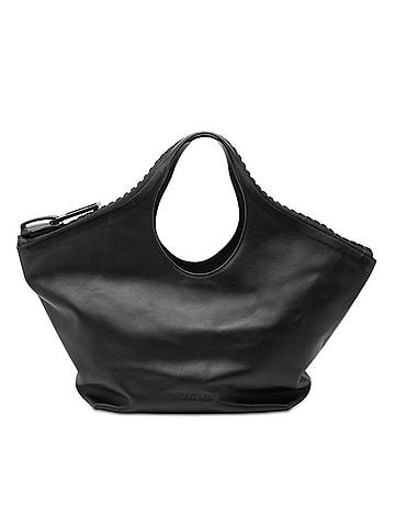 Balenciaga Balenciaga Mega Zip Handbag 656078 Black Leather Women's BALENCIAGA (view 1)