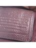 Coach 100% Leather Solid Burgundy Satchel One size - photo 4
