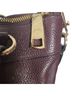 Coach 100% Leather Solid Burgundy Satchel One size - photo 12