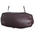 Coach 100% Leather Solid Burgundy Satchel One size - photo 11