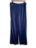Free People 100% Polyester Solid Blue Track Pants Size M - photo 2