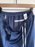Free People 100% Polyester Solid Blue Track Pants Size M - photo 4