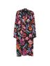 J.Crew 100% Polyester Floral Multi Color Casual Dress Size 12 - photo 1