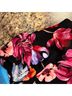 J.Crew 100% Polyester Floral Multi Color Casual Dress Size 12 - photo 6
