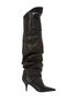 Vince Camuto 100% Leather Black Boots Size 6 1/2 - photo 1