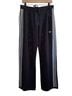 Adidas 100% Polyester Black Track Pants Size L - photo 1