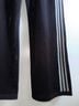Adidas 100% Polyester Black Track Pants Size L - photo 4