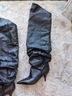 Vince Camuto 100% Leather Black Boots Size 6 1/2 - photo 8