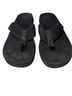 Reef Solid Black Flip Flops Size 8 - photo 2