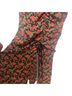 Elliatt Floral Black Red Casual Dress Size L - photo 8