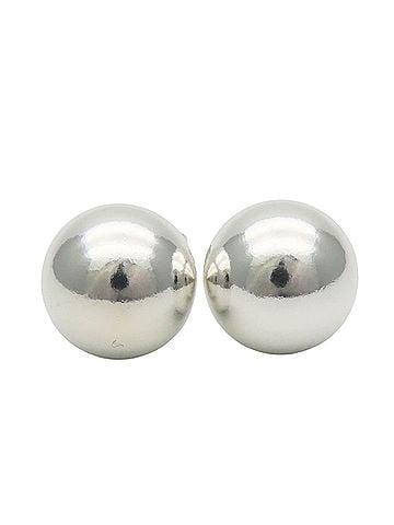 Tiffany & Co. Tiffany & Co. Hardware Ball Earrings, SV925 Silver, Women's. (view 2)