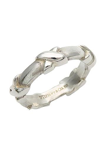 Tiffany & Co. Tiffany & Co. Signature Cross Ring, SV925 Silver, Women's Ring. (view 1)