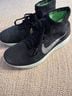 Nike Black Green Sneakers Size 7 1/2 - photo 3