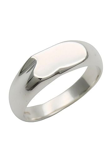 Tiffany & Co. Tiffany & Co. Signet Heart Sterling Silver Ring by Elsa Peretti for Women. (view 1)