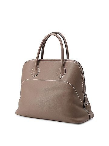 Hermès Hermes Bolide 35 Handbag, Etoupe, Taurillon Novillo, T Stamp, HERMES 2-way Shoulder Bag, Bolide, Women's (view 2)