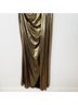 Mac Duggal 100% Polyester Solid Gold Cocktail Dress Size 8 - photo 4