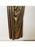 Mac Duggal 100% Polyester Solid Gold Cocktail Dress Size 8 - photo 11