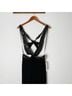 Mac Duggal 100% Polyester Floral Black Cocktail Dress Size 6 - photo 4