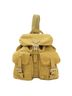 Prada 100% Nylon Tan Prada logo hardware backpack/daypack bag, nylon material, women's. One size - photo 1