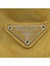 Prada 100% Nylon Tan Prada logo hardware backpack/daypack bag, nylon material, women's. One size - photo 8
