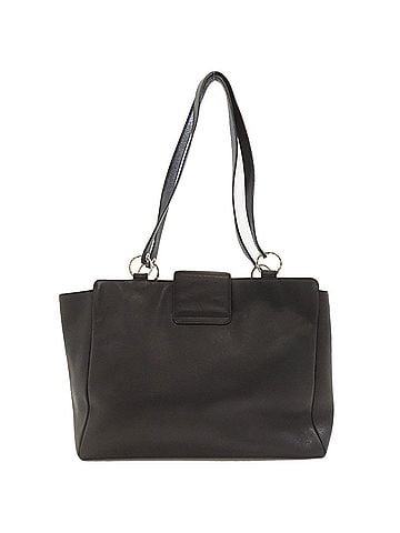 Bvlgari Bvlgari Bulgari Logo Tote Bag, Leather, Women's (view 2)