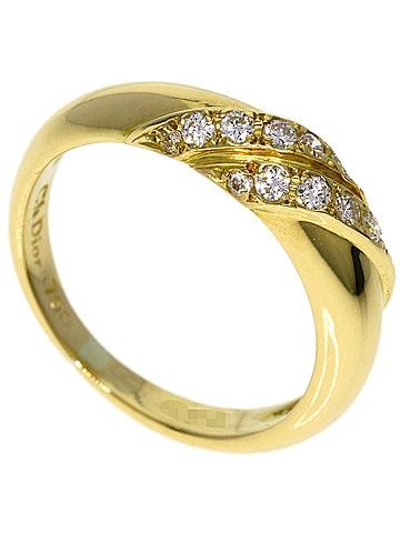 Christian Dior Christian Dior Diamond Ring, 18K Yellow Gold, Women's (view 1)