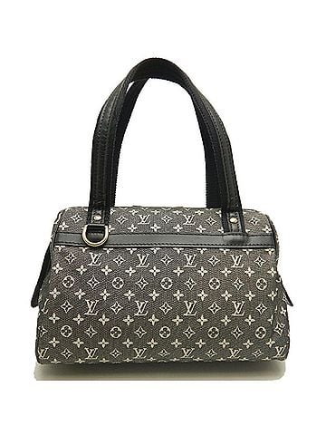 Louis Vuitton LOUIS VUITTON Louis Vuitton Monogram Mini Josephine PM M92049 Handbag Noir Women's 253905 (view 1)