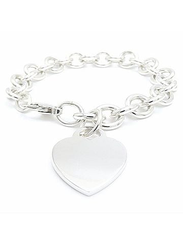 Tiffany & Co. TIFFANY&Co. Tiffany Heart Tag Bracelet SV925 Women's 295622 (view 2)